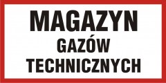 Znak - Magazyn gazów technicznych