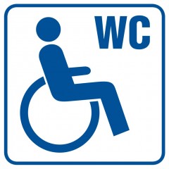 Toilet for disabled persons 1