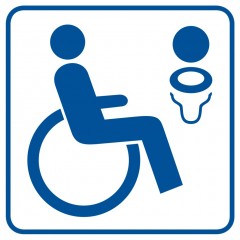 Toilet for disabled persons 2