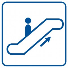 Up escalators