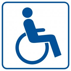 Platz für Rollstuhlfahrer