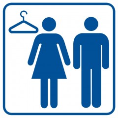 Cloakroom for personnel