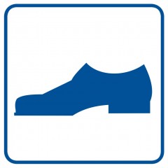 Znak - Tu można wchodzić w obuwiu zewnętrznym