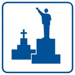 Znak - Pomniki, mogiły, cmentarze