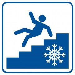 Mind the slippery stairs