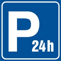 Bewachter Parkplatz, 24h