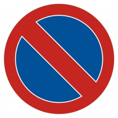 Znak - Zakaz postoju