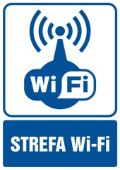 Znak - Strefa Wi-Fi