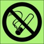 Znak przeciwpożarowy - Palenie tytoniu zabronione