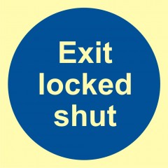 Exit locked shut