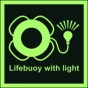 Lifebuoy with light