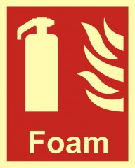 Extinguisher foam