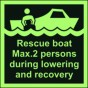 Bereitschaftsboot für max. 2 Personen