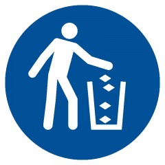 Use litter bin