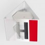 Znak przestrzenny - Hydrant zewnętrzny przestrzenny 3D - mały 25 x 25 cm