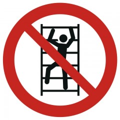 Klettern verboten