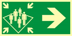 Direction to assembly station 3D - right