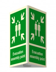 3D External assembly point sign – large- 35 x 51,8 cm