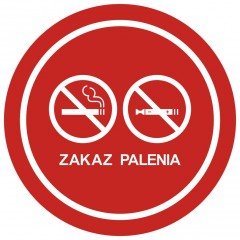 Znak - Zakaz palenia tytoniu i papierosów elektronicznych 3