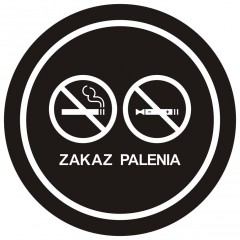 Znak - Zakaz palenia tytoniu i papierosów elektronicznych 4