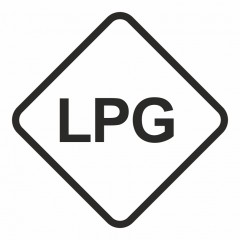 Znak - LPG - Gaz napędowy- gaz płynny