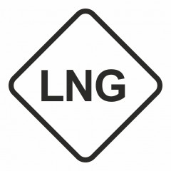 Znak - LNG - Gaz napędowy- skroplony gaz ziemny