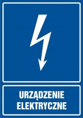 Znak elektryczny - Urządzenie elektryczne
