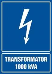 Znak elektryczny - Transformator 1000 kVA