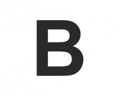 Znak - Litera B