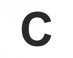 Znak - Litera C