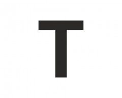 Znak - Litera T