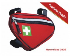 Bicycle frame first aid kit
