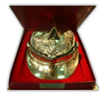Rettungs- und Sicherheitsmesse Balt Military Expo SAFETY 2003 – Preis „Goldener Helm“ vom Pommern-, Woiwodschaftsfeuerwehrhauptmann PSP Danzig für das Sicherheitszeichen des SYSTEMS TD