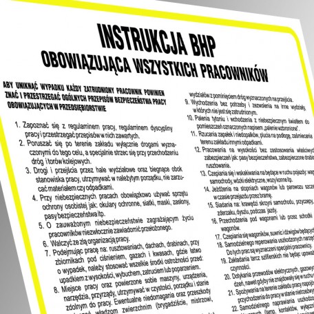 Instrukcja BHP przy obsłudze automatycznej krajalnicy żywności