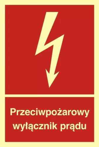 Знак пожежної безпеки - Протипожежний вимикач