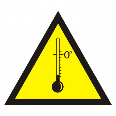 Warning of low temperatures