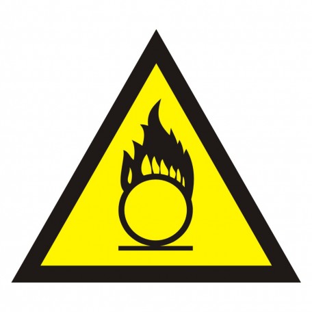 Warning of oxidising substances