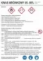 Знак безпеки - мурашина кислота 85-98%