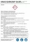 Знак безпеки - 80-96% сірчана кислота