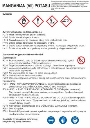 Manganian (VII) potasu