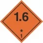 Explosive substances and articles. Subclass 1.6