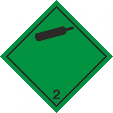Non-flammable and non-poisonous gases