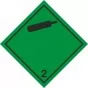 Non-flammable and non-poisonous gases