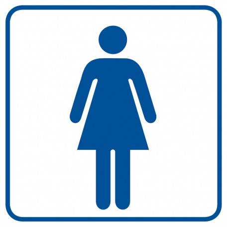 Znak - Toaleta damska 1