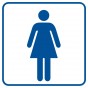 Znak - Toaleta damska 1