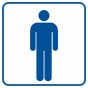 Znak - Toaleta męska 1