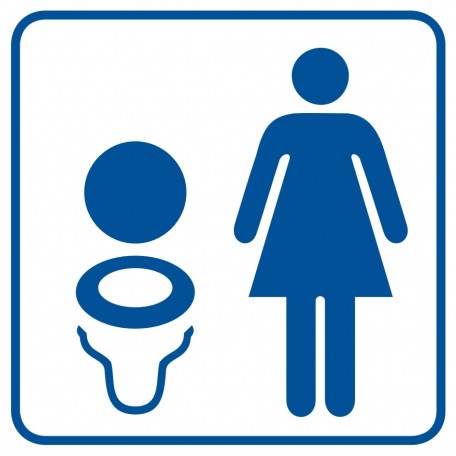 Znak - Toaleta damska 2