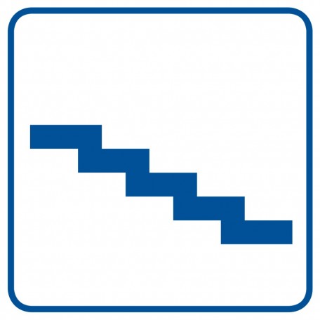 Znak - Schody do góry