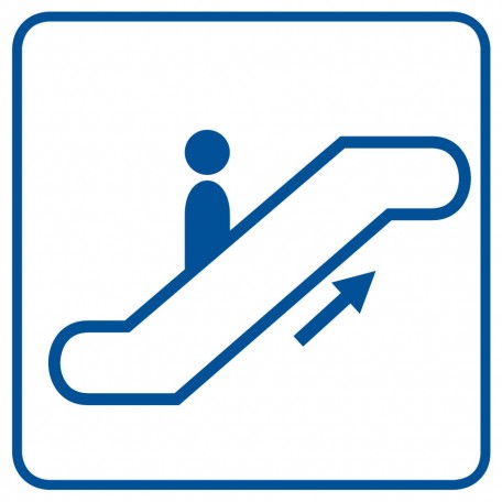 Rolltreppe nach oben