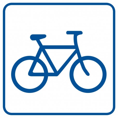 Znak - Ścieżka dla rowerzystów (przechowalnia rowerów)